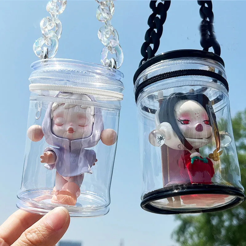 Емкость для хранения игрушек, органайзер, коробка для хранения пылезащитных и загадочных игрушек, емкость для яшминовых пузырей, матовая игрушка для кукол