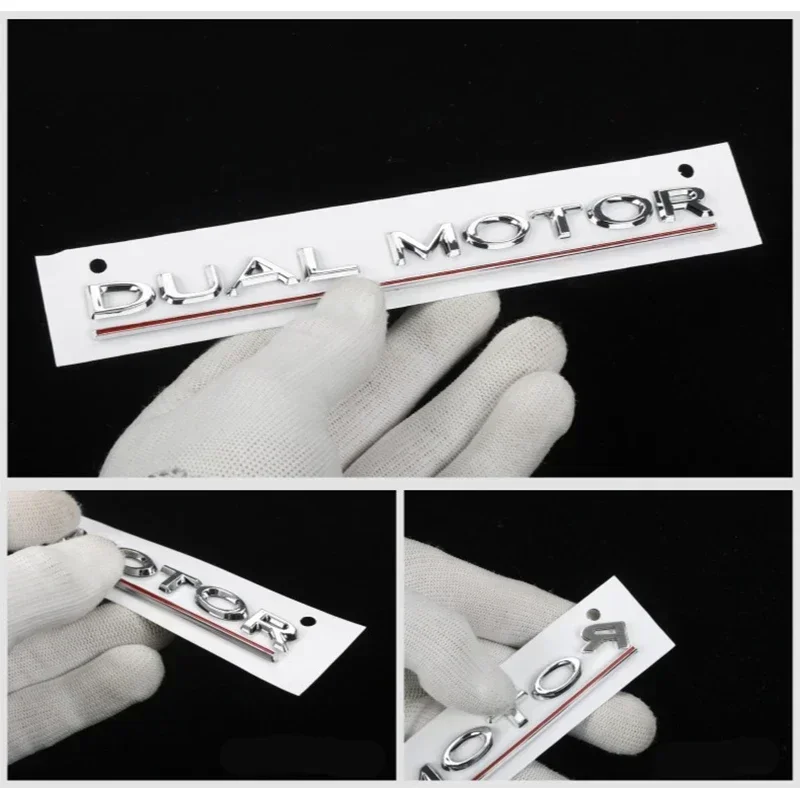 1 шт. 3D двойной мотор с подчёрными буквами для стайлинга автомобиля