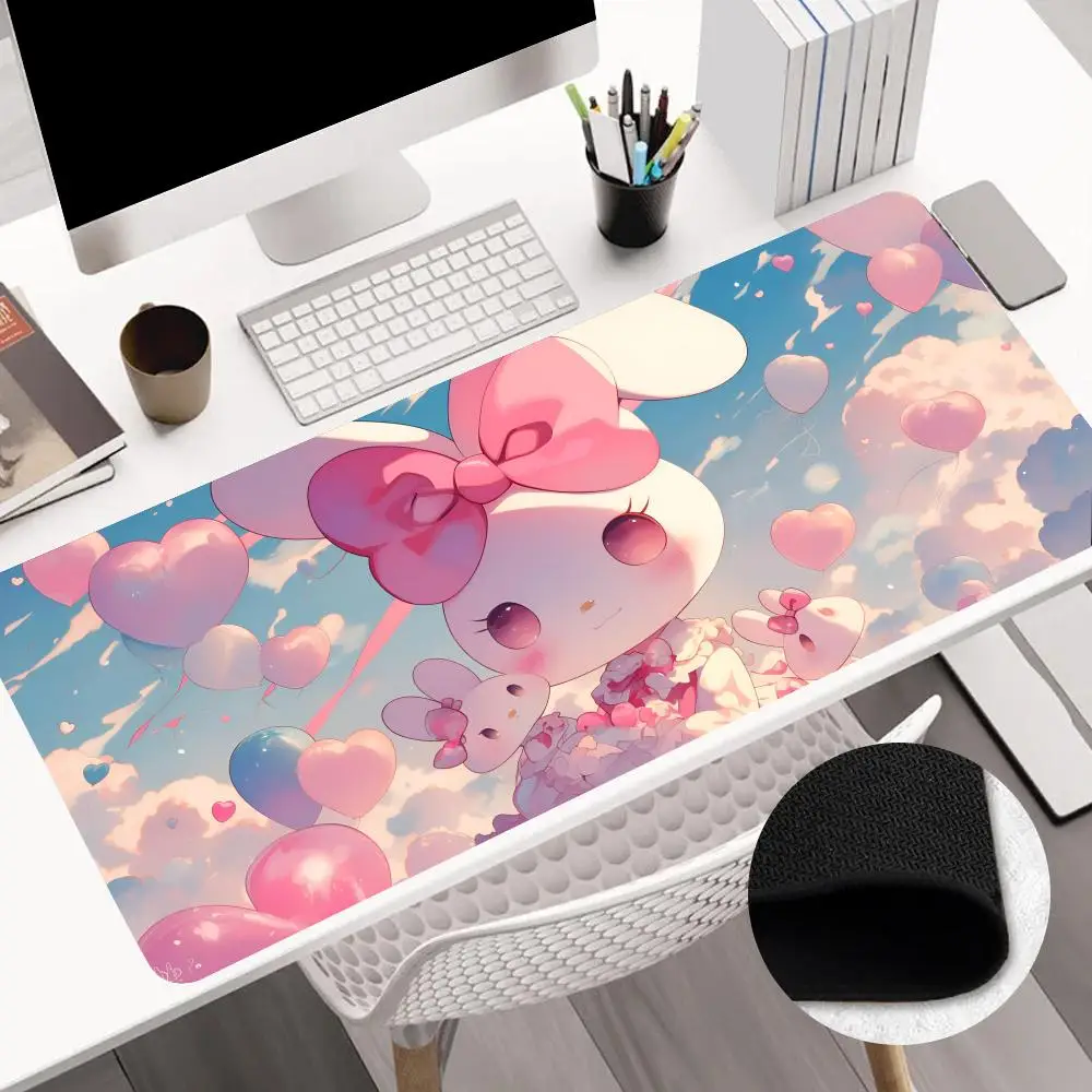 Милый игровой коврик для мыши Kawaii M-My M-Melodys MINISO мышки с аниме компьютерный