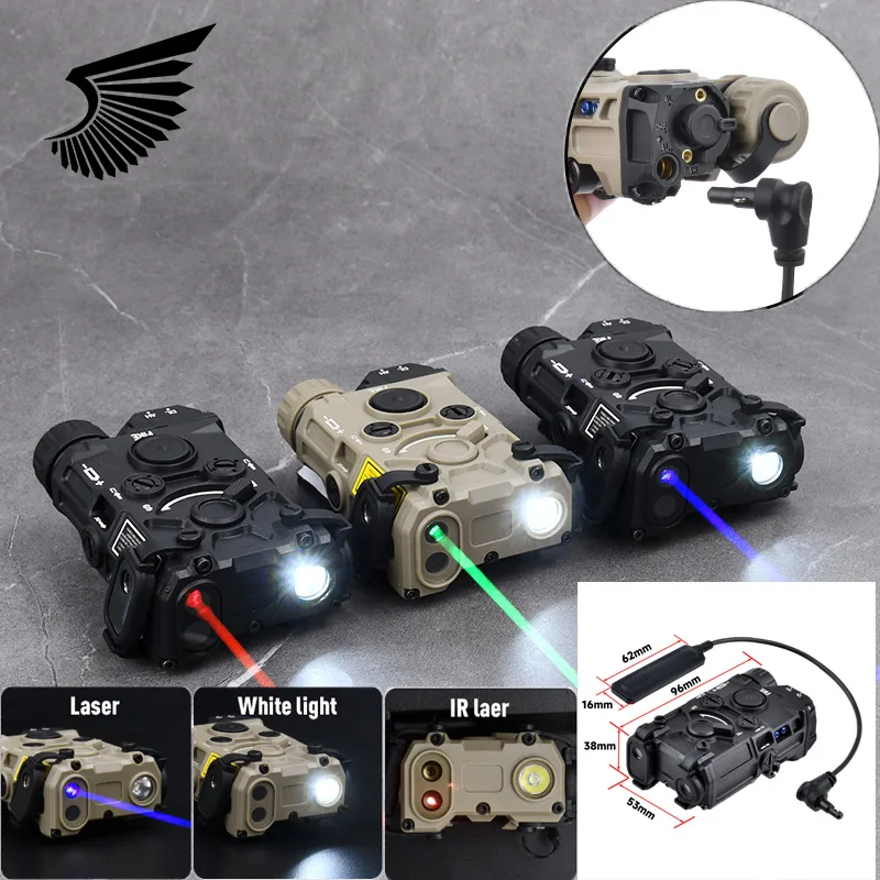 Тактическая нейлоновая лазерная указка Eotec OGL красный точечный синий зеленый ИК