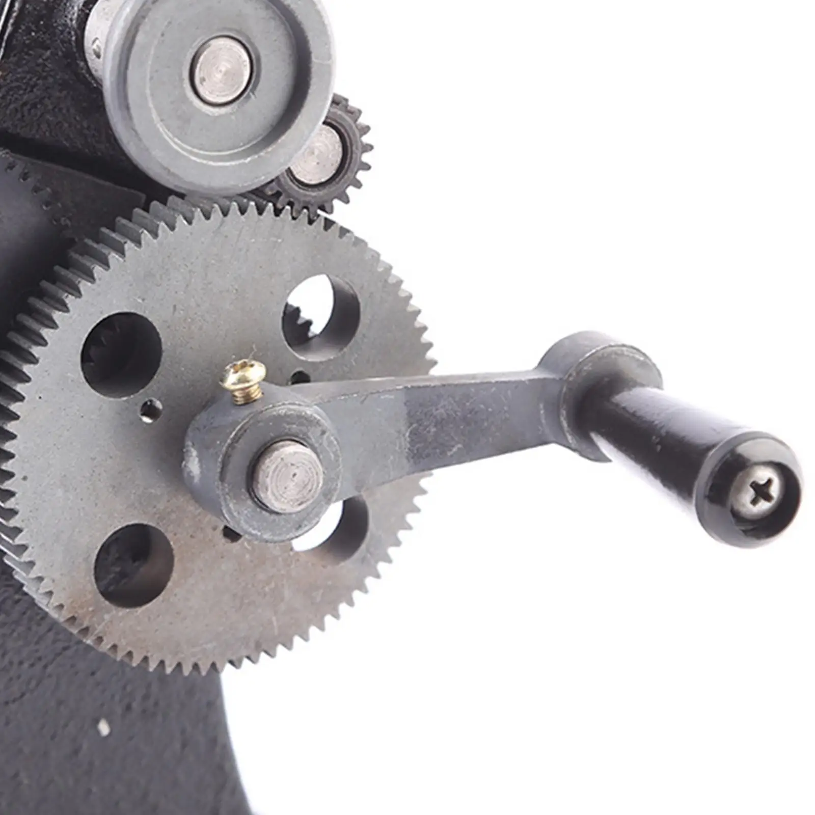 

Manual Coil Winder Machine DIY Art Craft Projects 1:8 Counting Range 0-9999 for Tassel Fishing Wire Sewing Elastic String