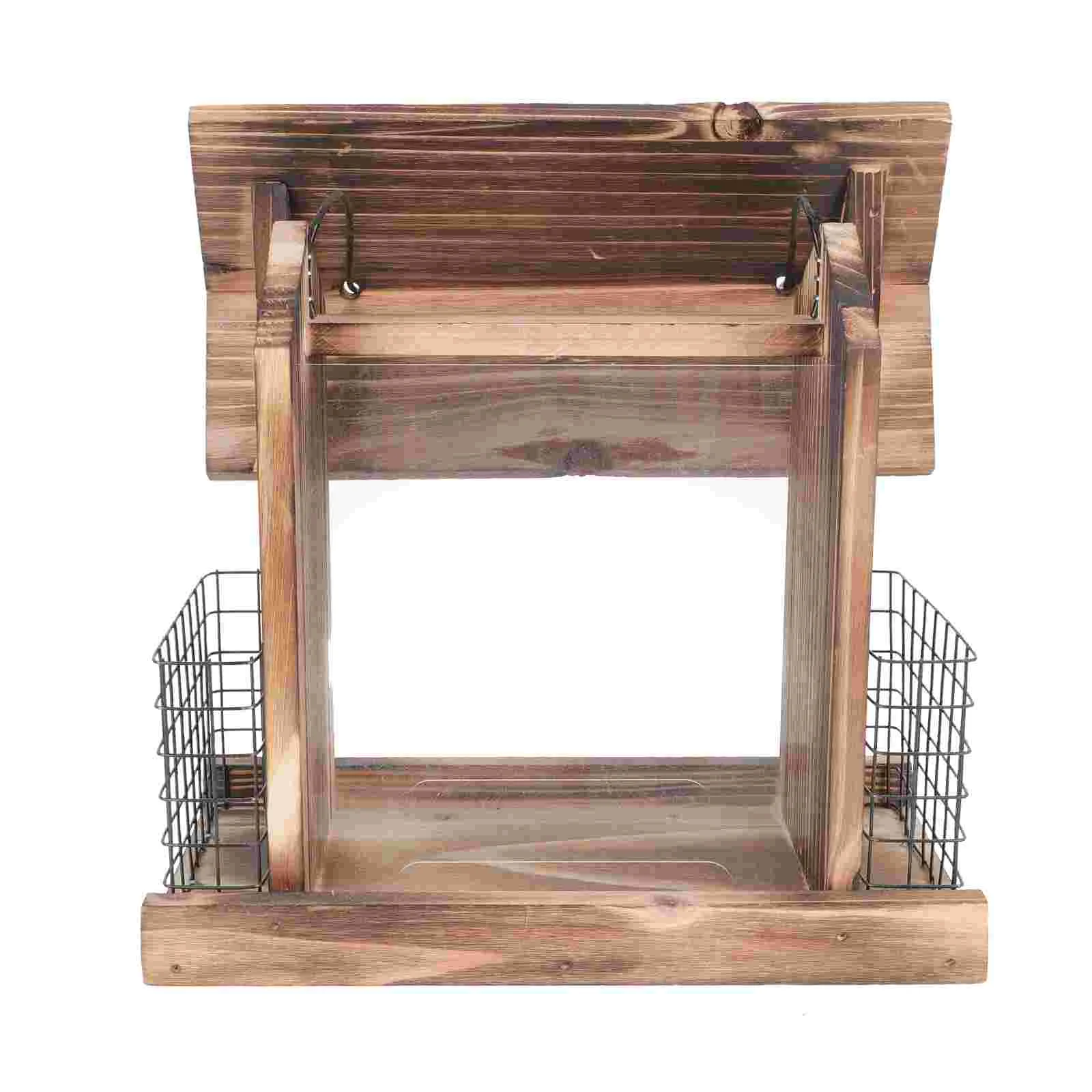 

1 шт., деревянная кормушка для птиц