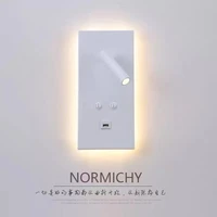modern nordic wall lamp bedroom bedside lamp living room background wall simple creative led lamp