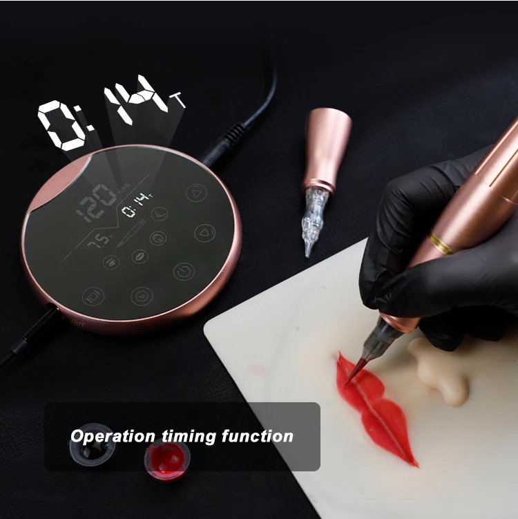 

Naturalness PMU Wireless Machine dermografo Permanent Makeup Tattoo Machine For Eyebrow Eyeliner Lip Tattoo