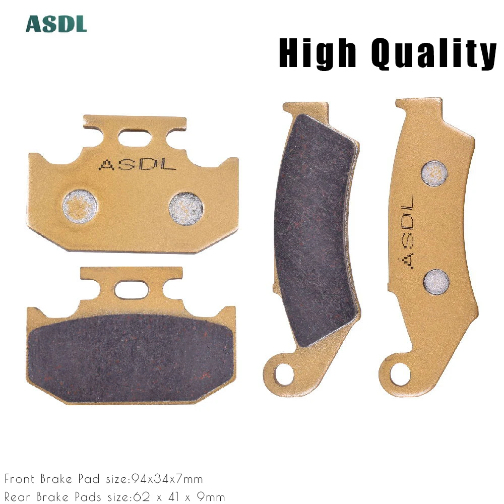 Front & Rear Brake Pads For Yamaha Yz400 Wr400 Yz Wr For Suz