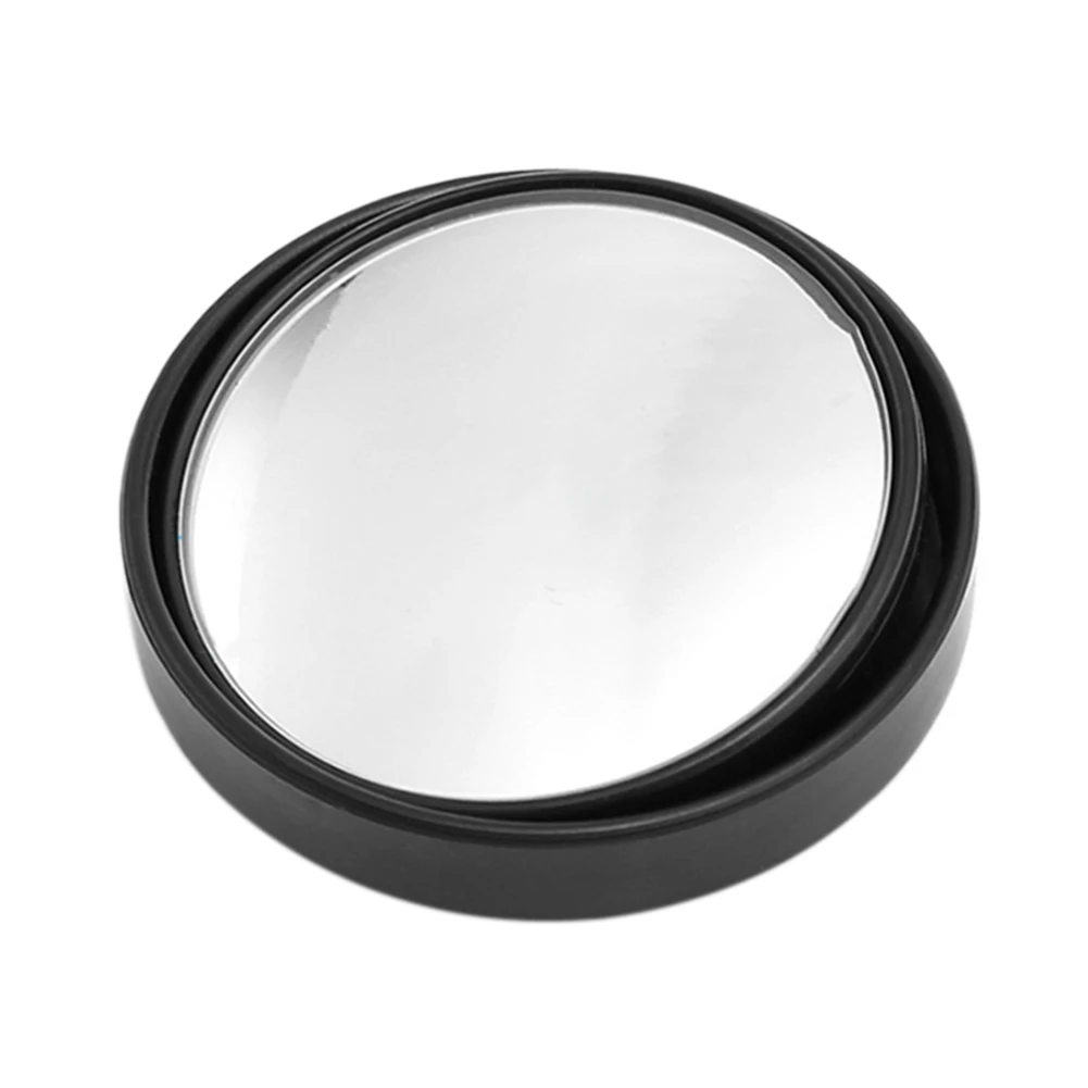 

2Pcs Car Round Frame Convex Blind Spot Mirror 360 Degree Adjustable Clear Rearview Auxiliary Rearview Car