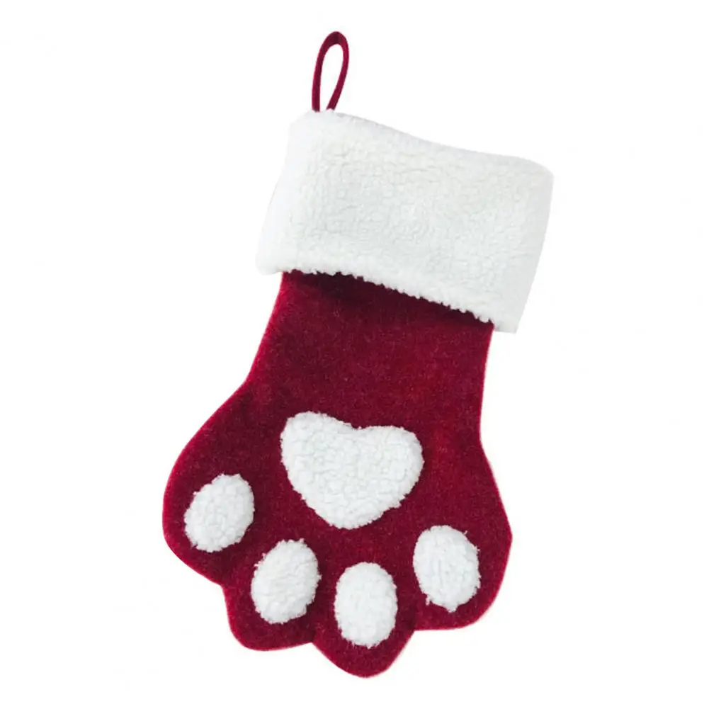 Рождественские чулки для домашних животных праздничные рождественские в виде