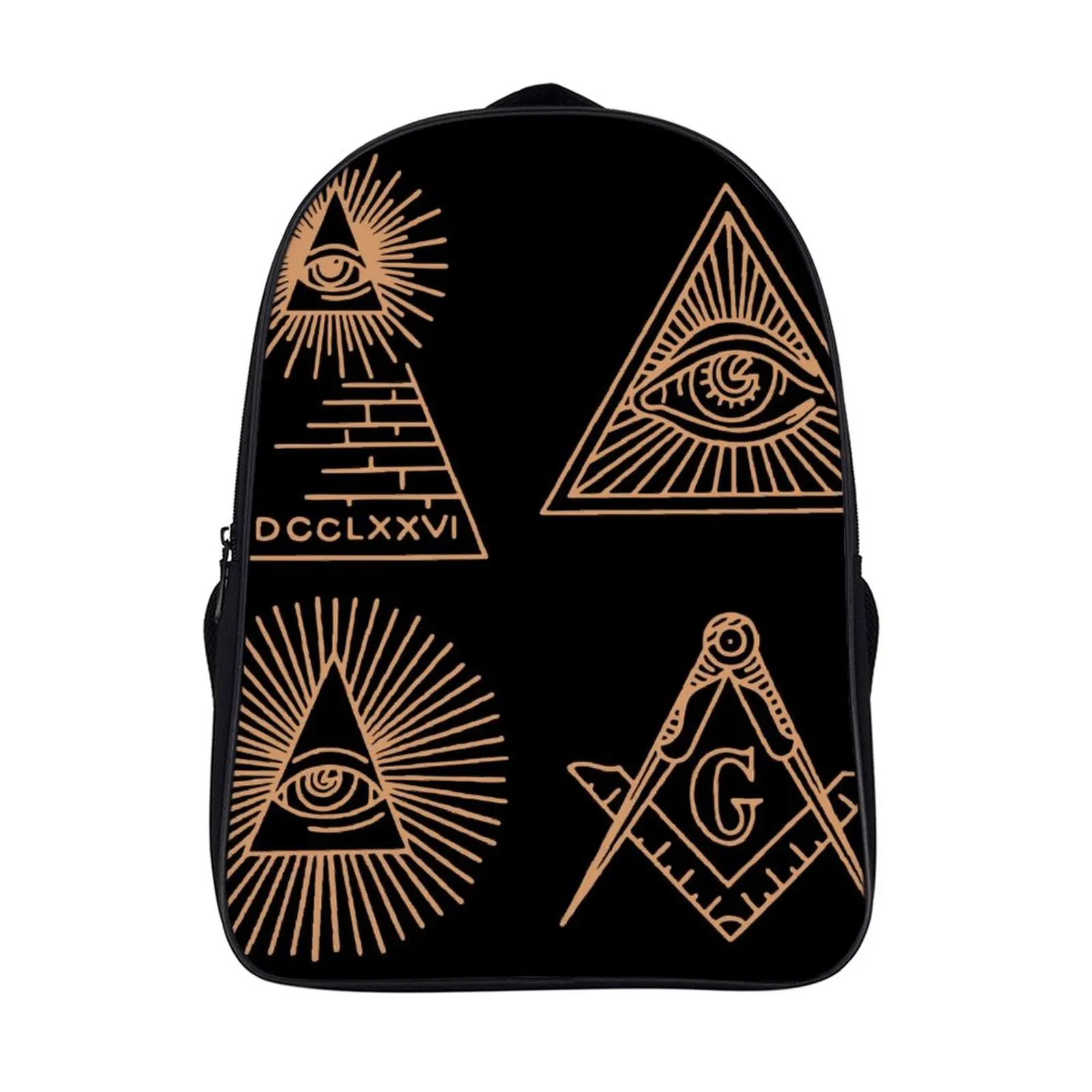 

Страшный осветительный рюкзак, школьные ранцы для девочек-подростков, Повседневная сумка через плечо, дорожные сумки