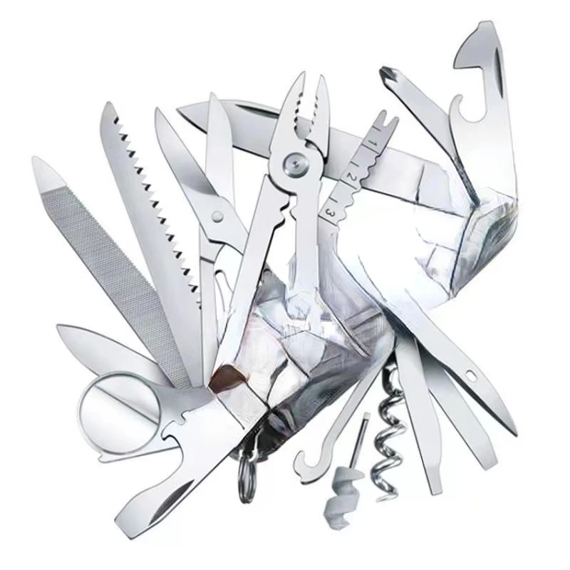 

29 in 1 multifunctional outdoor camping sharp folding fruit small knife