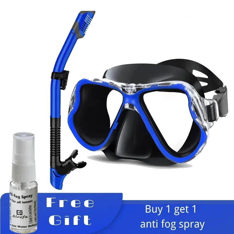Набор масок для дайвинга подводного плавания при близорукости маска сухого