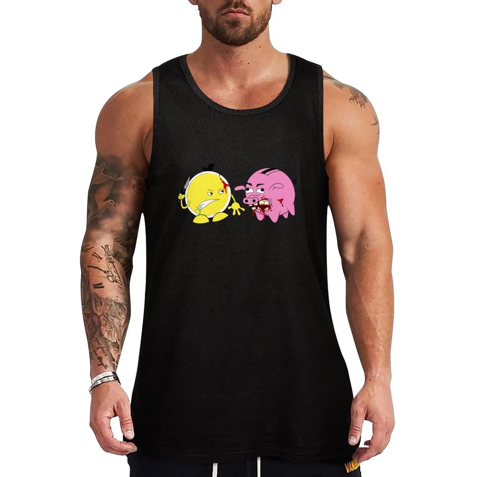 Kronan vs Bonus Tank Top Muscle fit спортивная рубашка без рукавов для мужчин и фитнеса