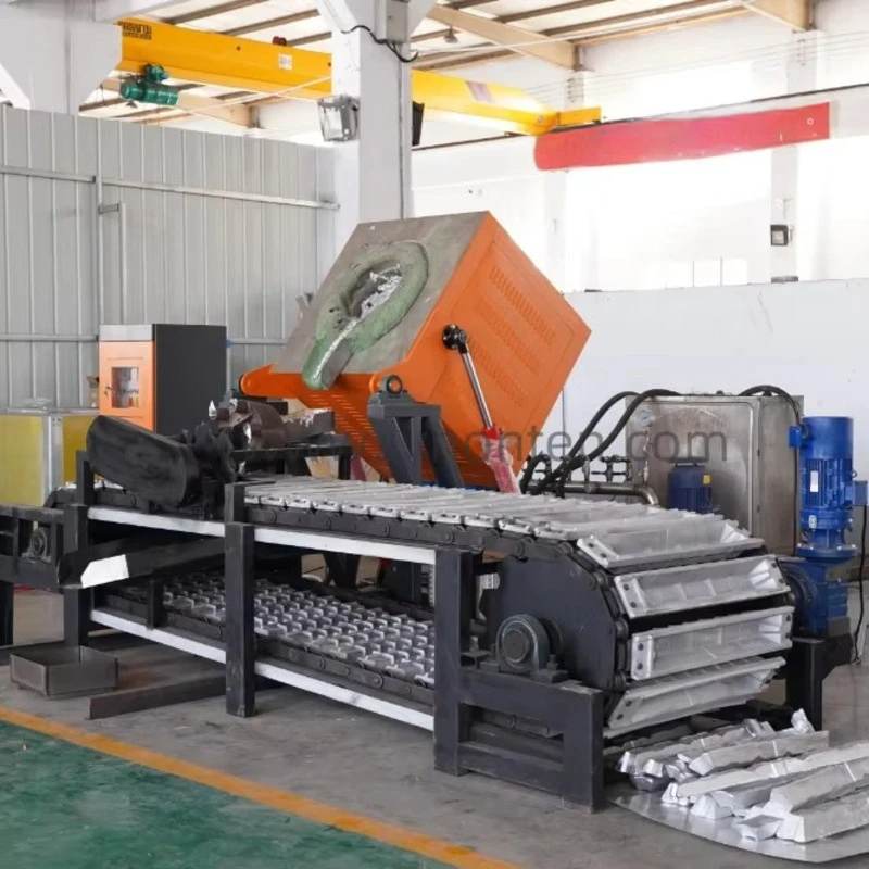 100 кг-500 кг 1 т брухт металл цинк медь плавильная печь алюминиевые слитки