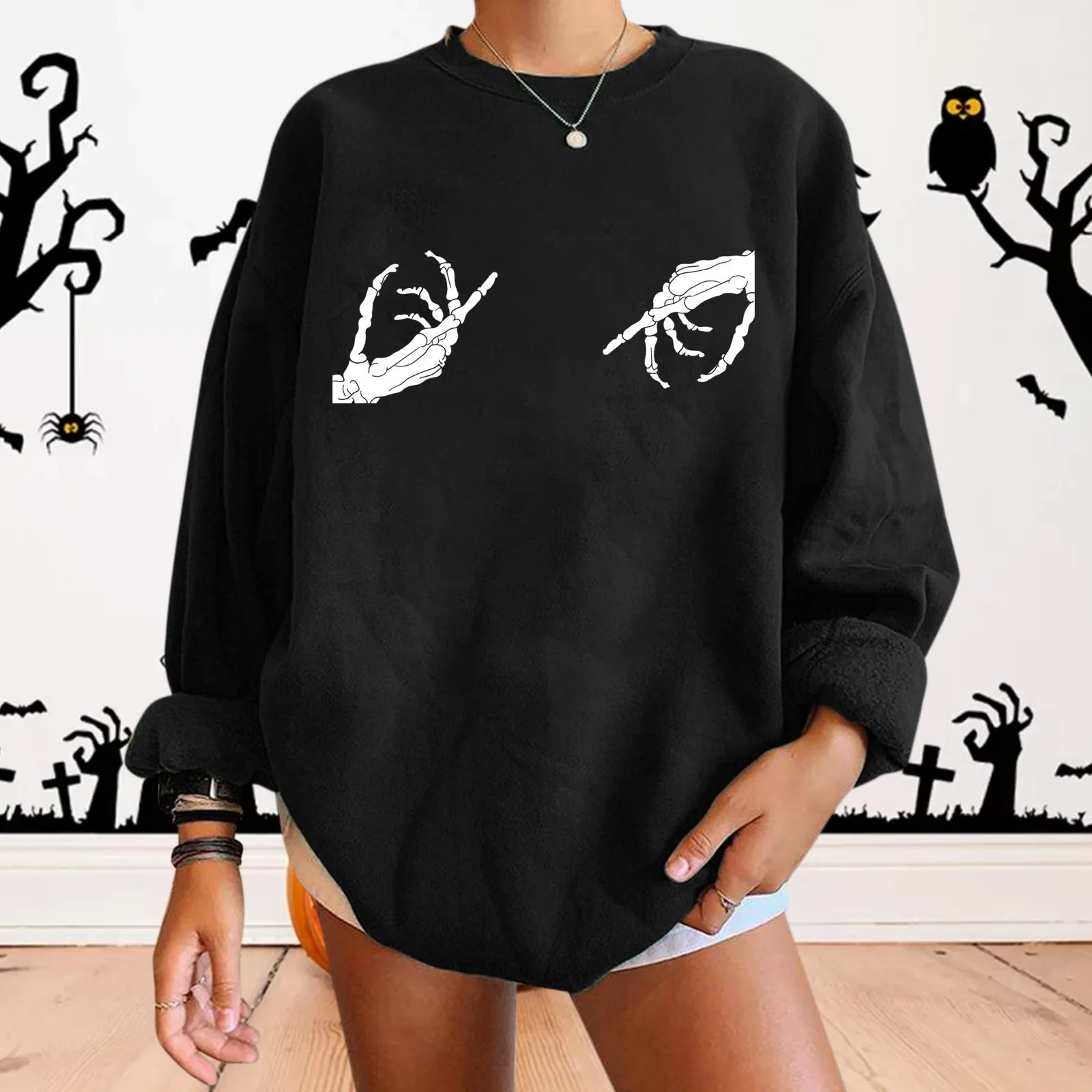 

Quilted Tunic Womens Hoodless Loose Full Zip Sweatshirt Round Neck Casual Pullover Tops Fit Long Comfort Color Sweatshirts Women