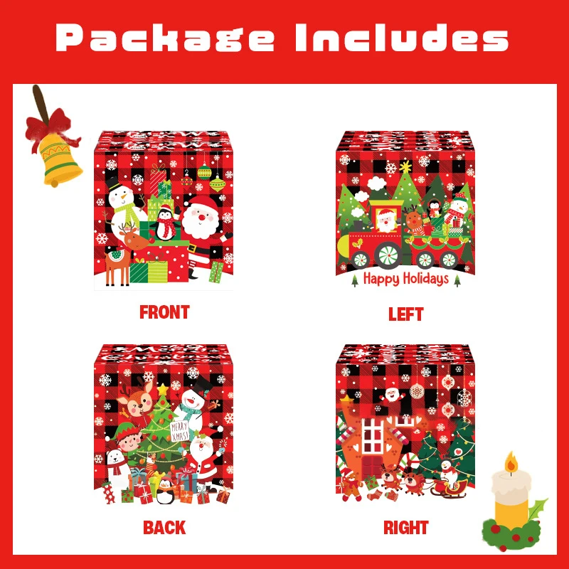 Рождественская копилка для наличных держатель денег-сюрприза креативный способ