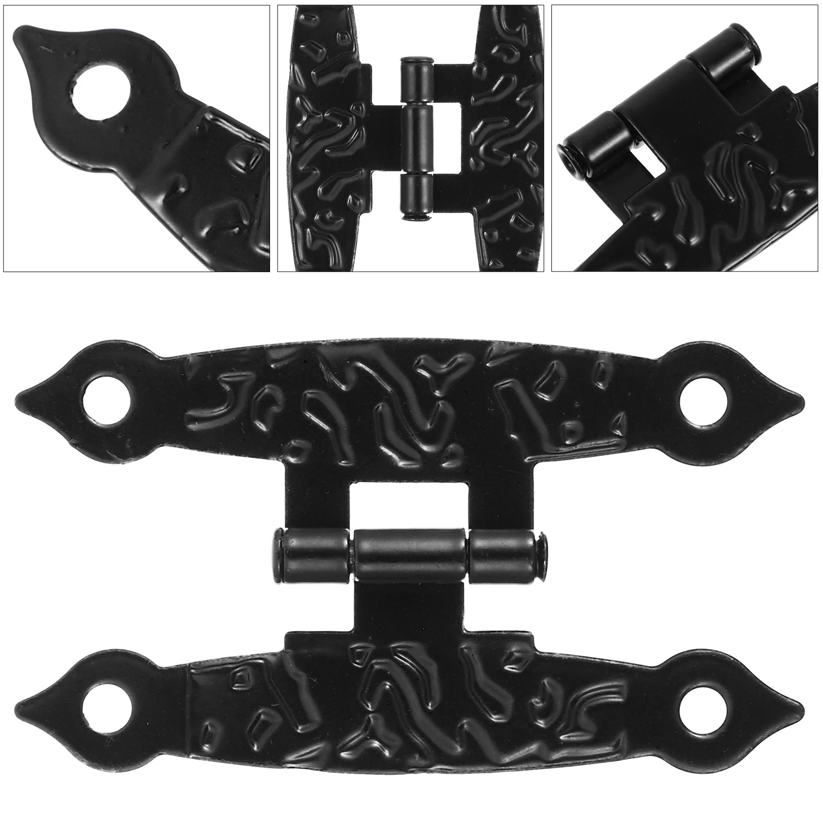 10 шт. шарнирные петли сменный чехол мини-тип железо деревянные DIY закрытые детали