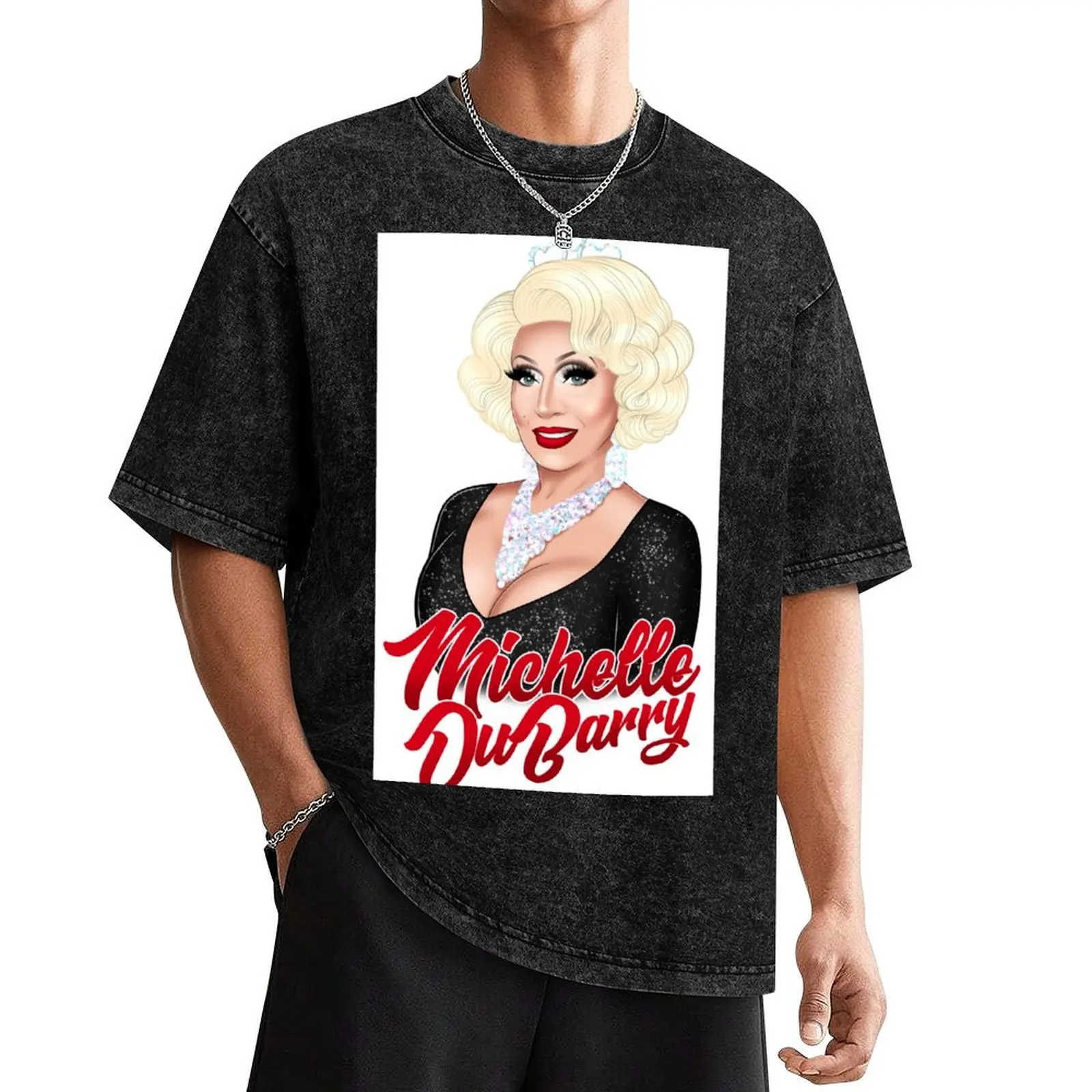 Футболка Michelle DuBarry футболка на заказ летние топы мужская с аниме