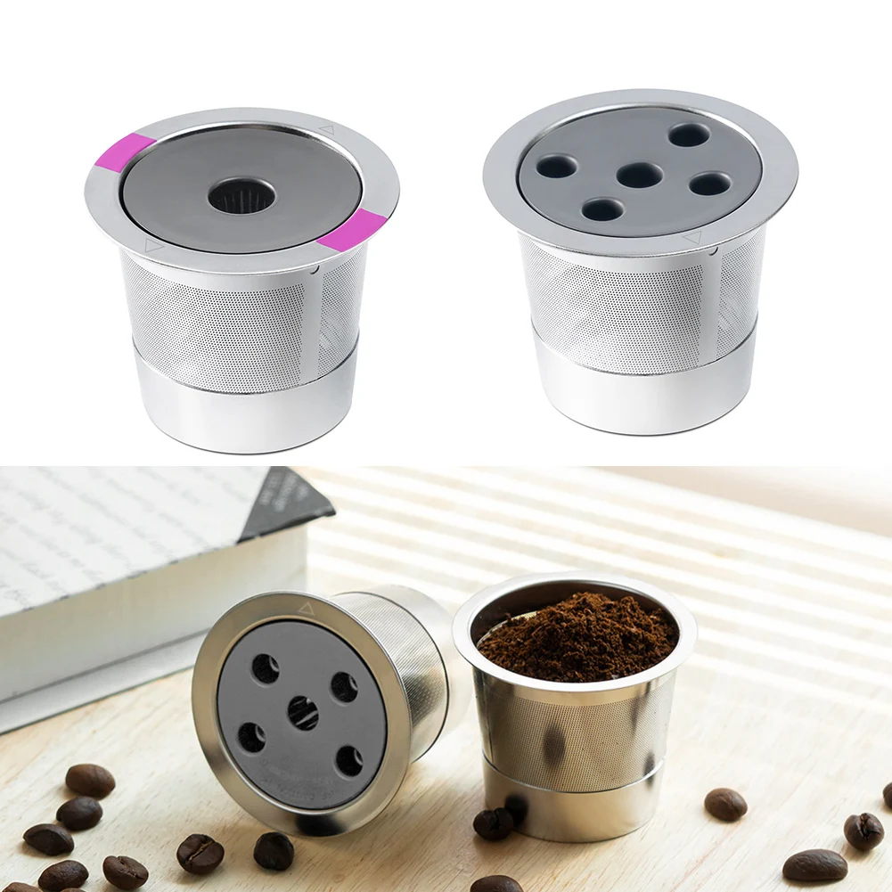 

Reusable K Cup For Keurig K Supre Me P-Lus Coffee Maker Coffee Filter Refillable Stainless Steel Filter Cup Coffee Filter Tool