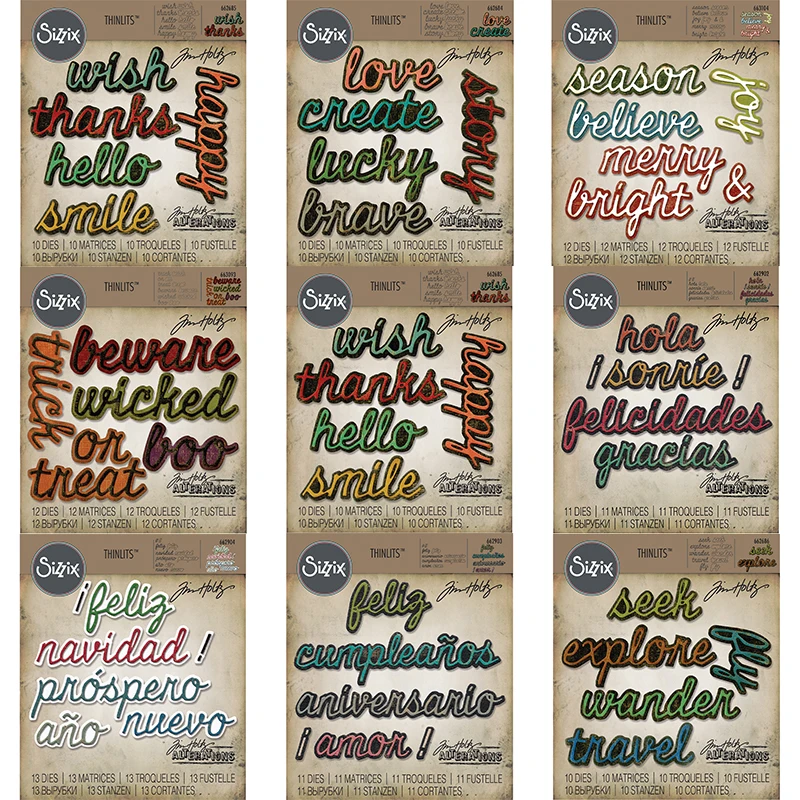 

Elegant Letters Metal Cutting Dies For Scrapbooking Donut Days Stencil Embossing Mold Diy Paper Cards Craft 2023 New