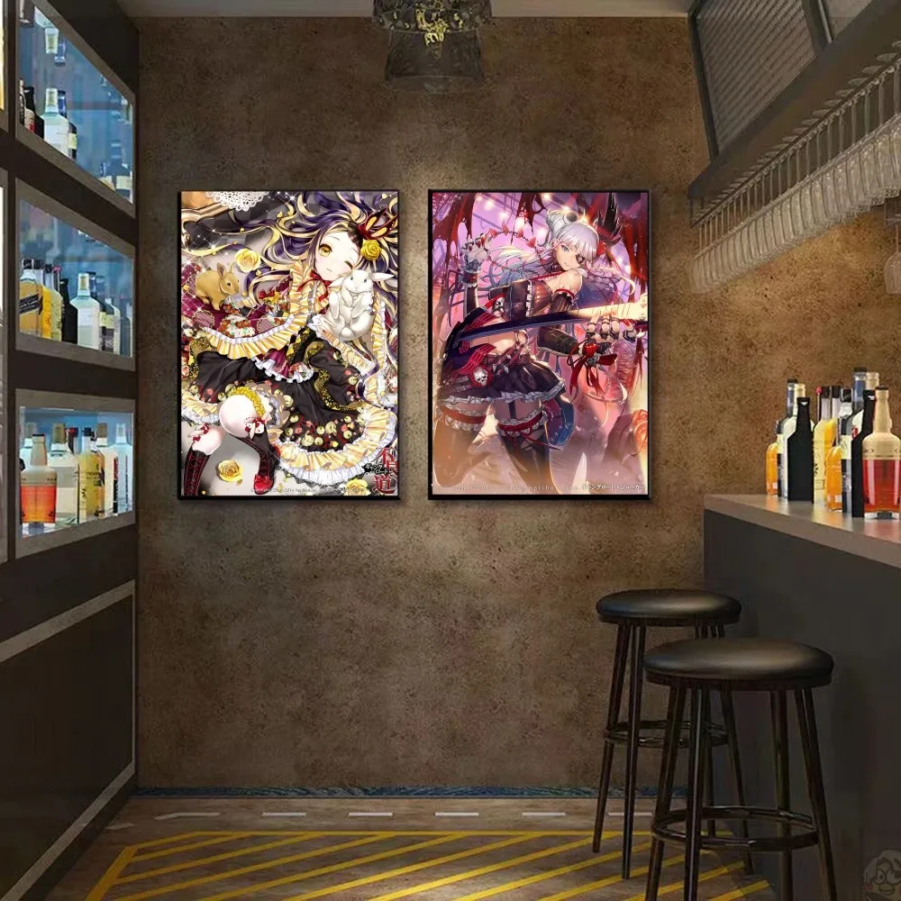 F-Furyou Michi Gang плакат с изображением дороги плакаты Наклейки художественные