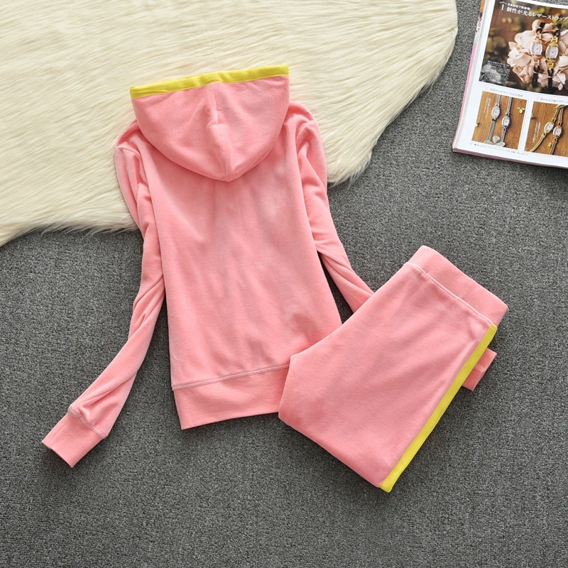 2024 повседневные женские костюмы модные брендовые осенние уличные бархатные