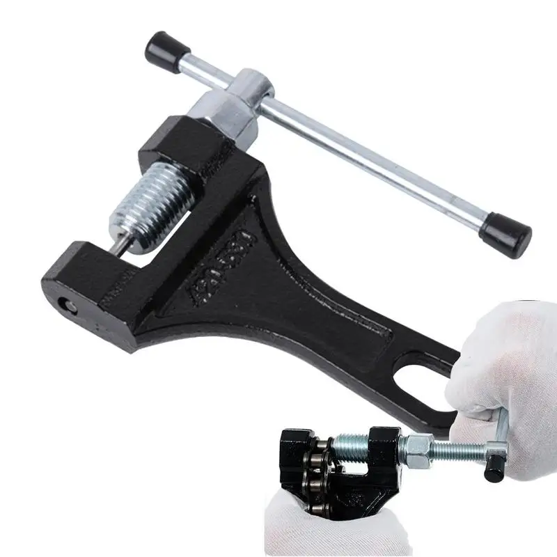 

Инструмент для заклепок цепи, прочный Разрыватель цепи для роликовой цепи 420-530, Разрыватель цепи велосипеда, Разрыватель цепи установки