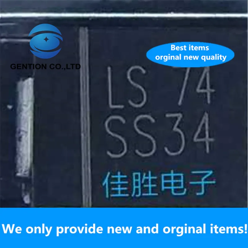 

100% Новый оригинальный 3A40 диод Шоттки DO214AB Шелковый экран SS34, 50 шт.