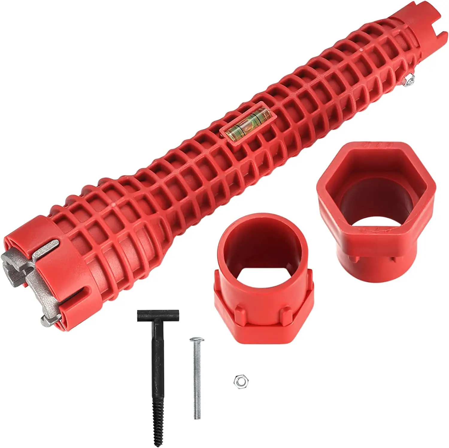 

Faucet&Sink Installer Wrench Plumbing Tool,Multifunctional Basin Wrench,Water Pipe Spanner Wrench for Toilet Bowl,Sink,Bathroom