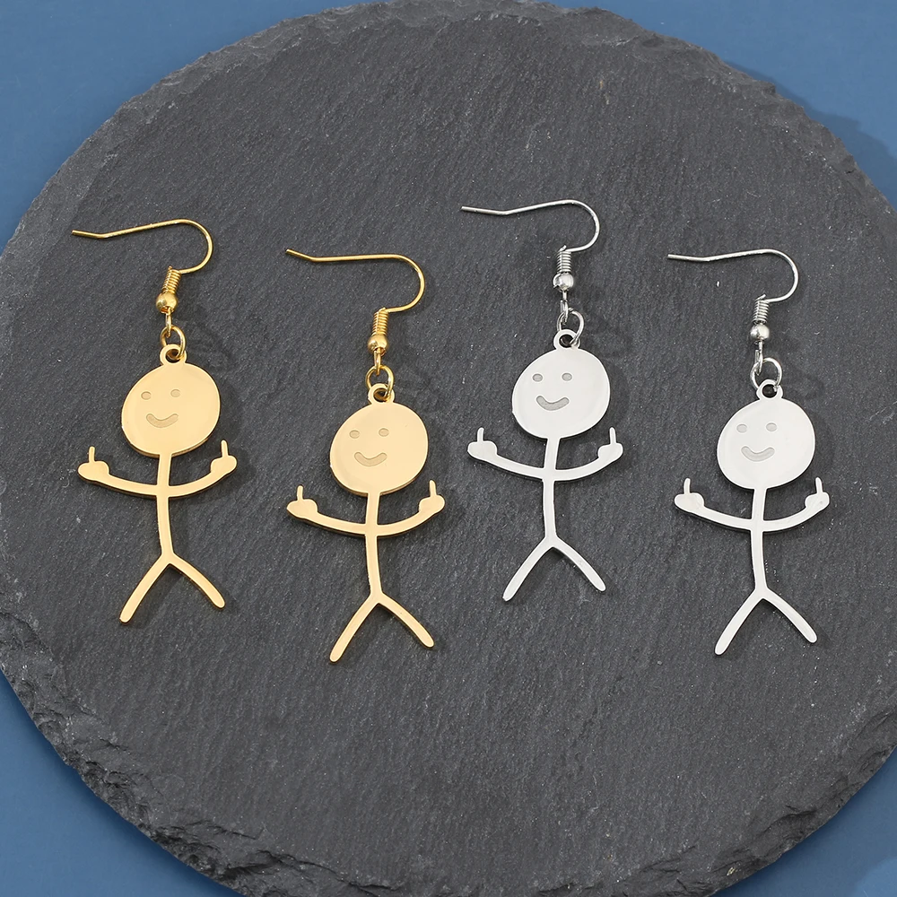 Женские серьги-гвоздики из нержавеющей стали Y2k