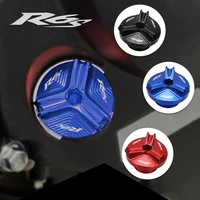 for yamaha yzf r6s yzf r6s yzfr6s 2006 2010 2009 motorcycle accessories engine oil cup cover oil filler drain plug sump nut cap