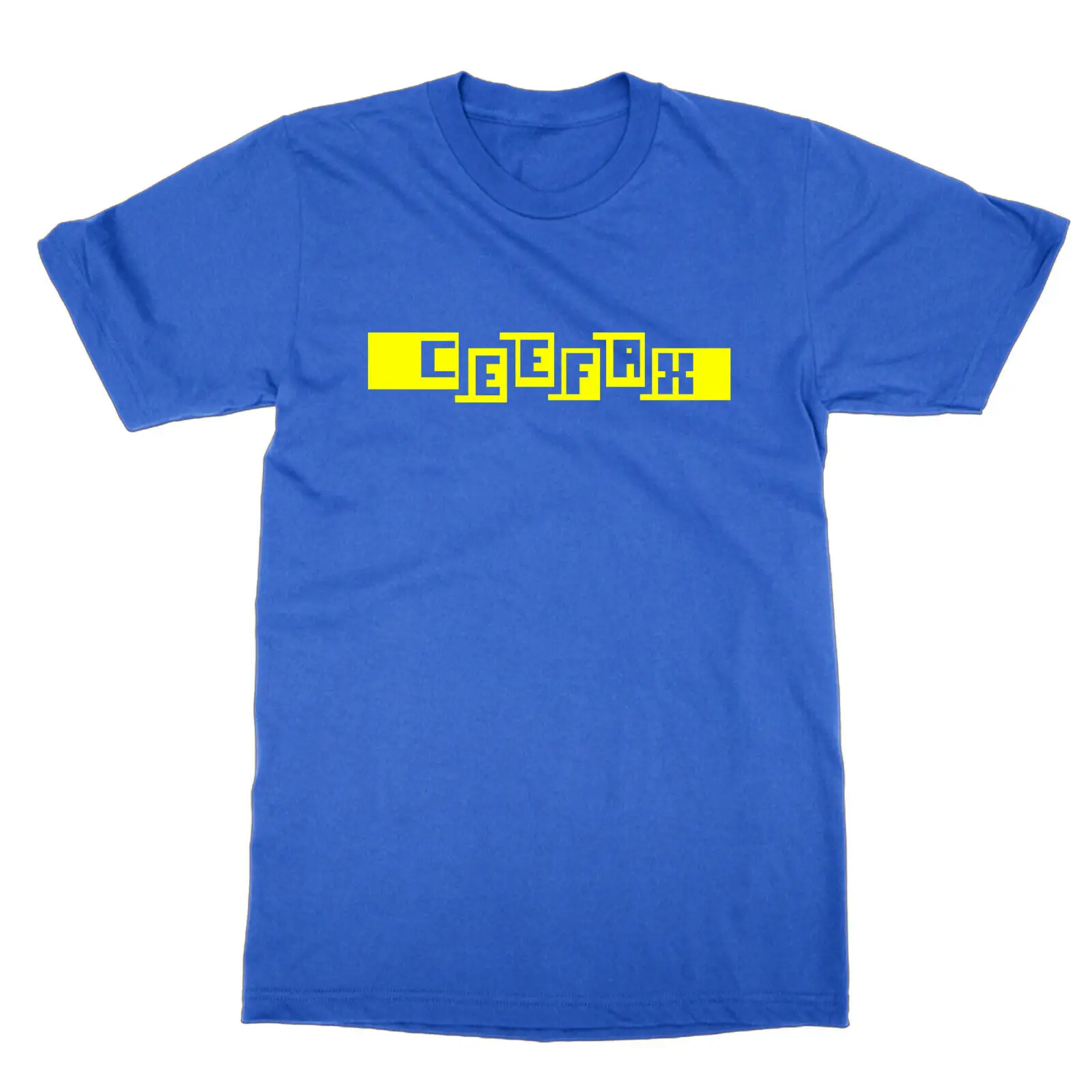 Футболка с логотипом Ceefax Забавный Ретро Британский телевизор 80-х 90-х годов