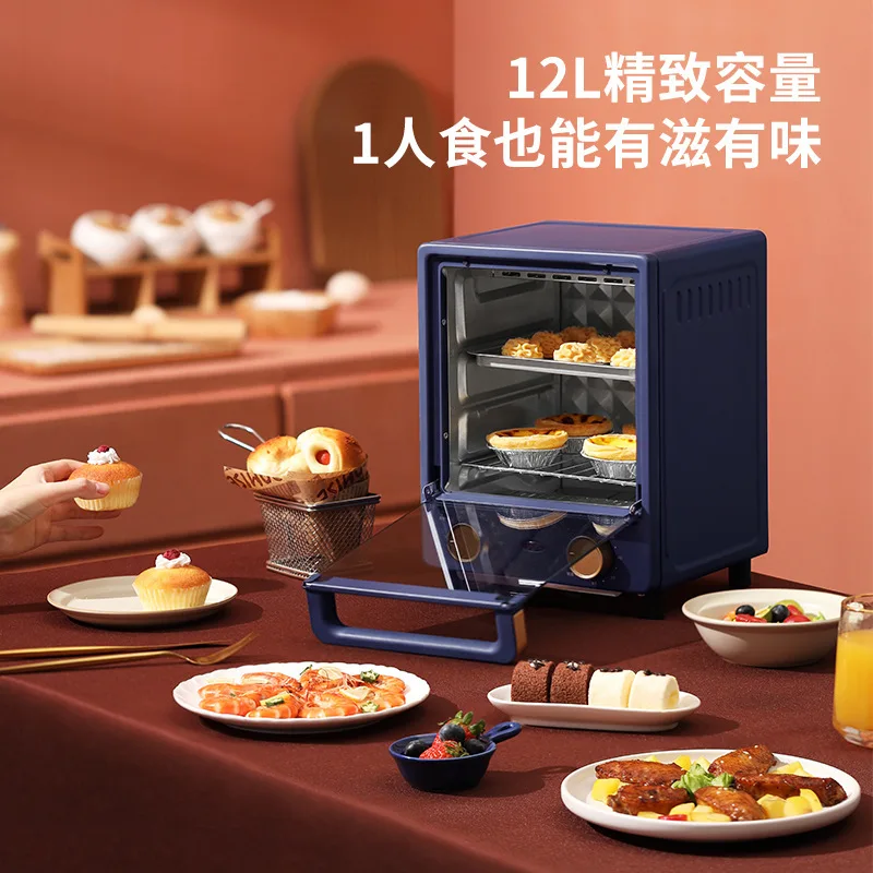 

2022 12L Mini Vertical Electric Oven Three-layer Baking Multi-function Oven Explosion-Proof Safety Electric Oven pizza oven