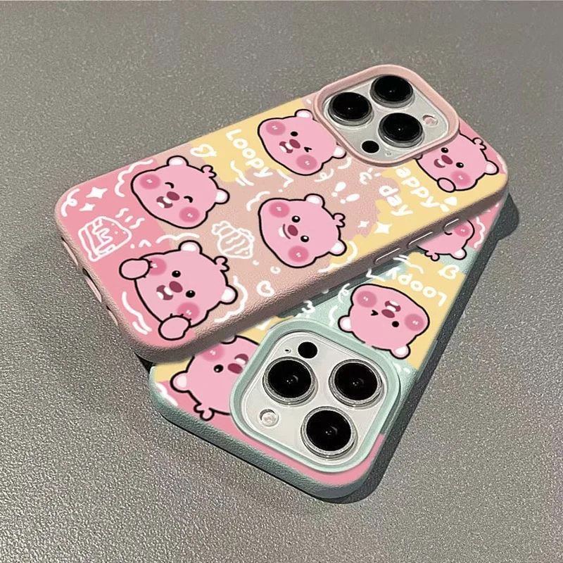 Модный амортизирующий чехол для телефона из искусственной кожи и ТПУ IPhone 16 Plus 15 14