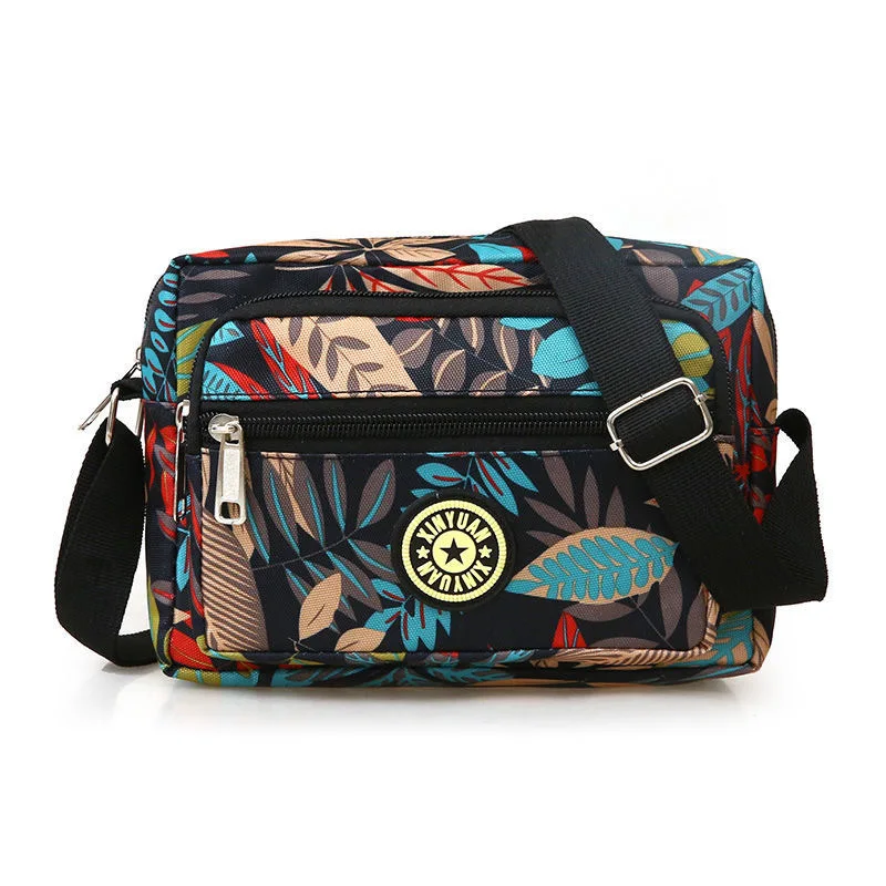 

Oxford Cloth Women's Crossbody Bag 2023 Cloth Casual Backpack Messenger Nylon Canvas Bag Shoulder Middle-aged Mother Handbag