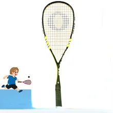 초경량 110-140g 편안한 스쿼시 라켓, 초급 라켓볼 스포츠 용품, 헤드 라이트