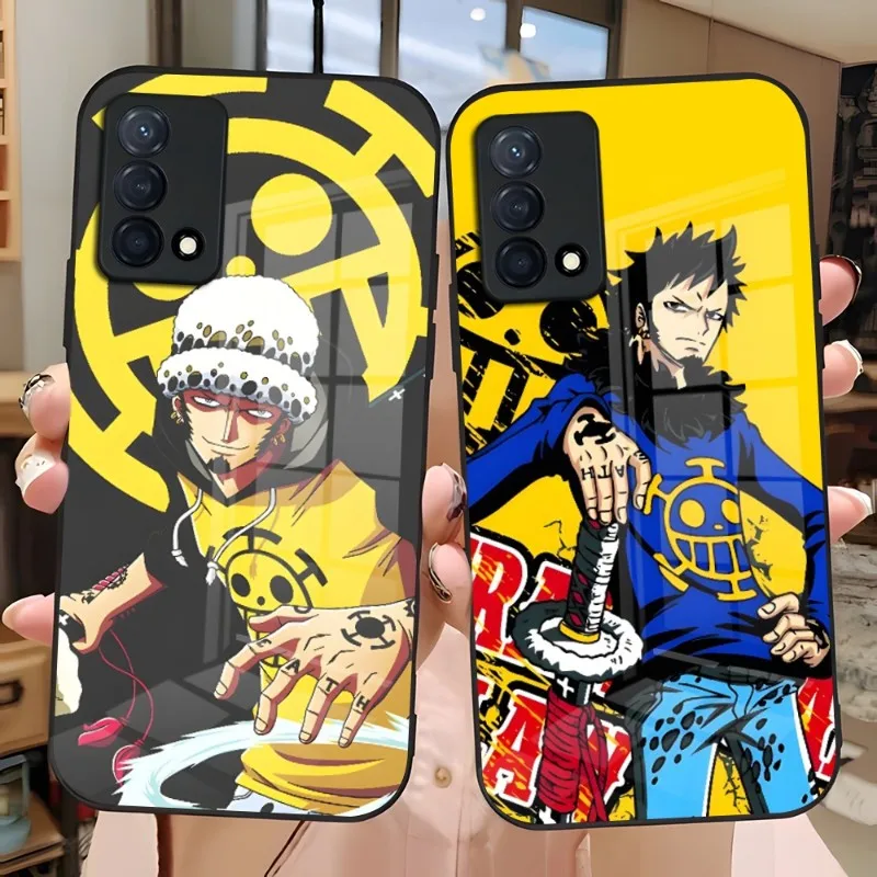 

Стеклянный чехол для телефона с аниме Trafalgar Law для Huawei P30 P50 P20 P40 P10 P9 Mate 40 Smartp Z Honor 30 50 60 Pro Plus, чехлы