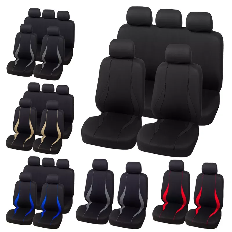 

Car Seat Cover Airbag Compatible For Chevrolet Onix For Hyundai HB20 Universal Interior Accessories For 1/2/5/7 seats Cars