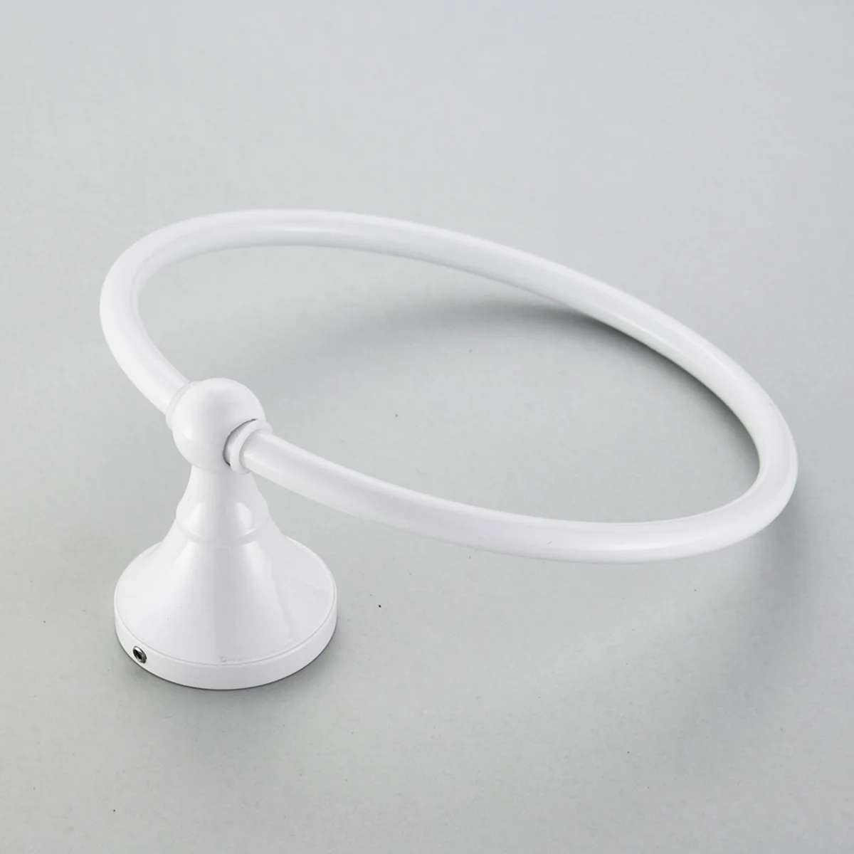 

White Round Towel Ring Bathroom Round Antique Brushed Old Towel Rack Towel Hanging Ring