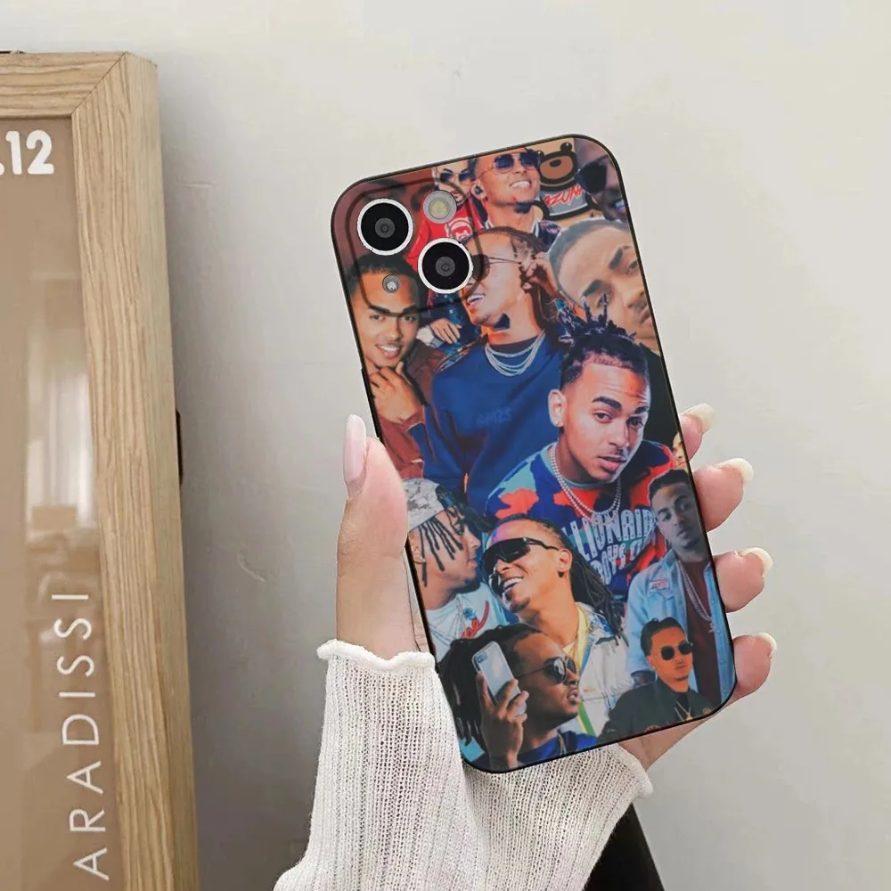 Чехол Rapper O-Ozuna для телефона iPhone 15 14 13 12 11 Plus Pro Max XR XS X 7 8 SE Mini силиконовый мягкий