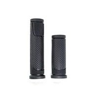 1pair tpr rubber bicycle grips anti skid ahock absorption handlebar grips brake grips glove handle longshort for caliber 22 2mm
