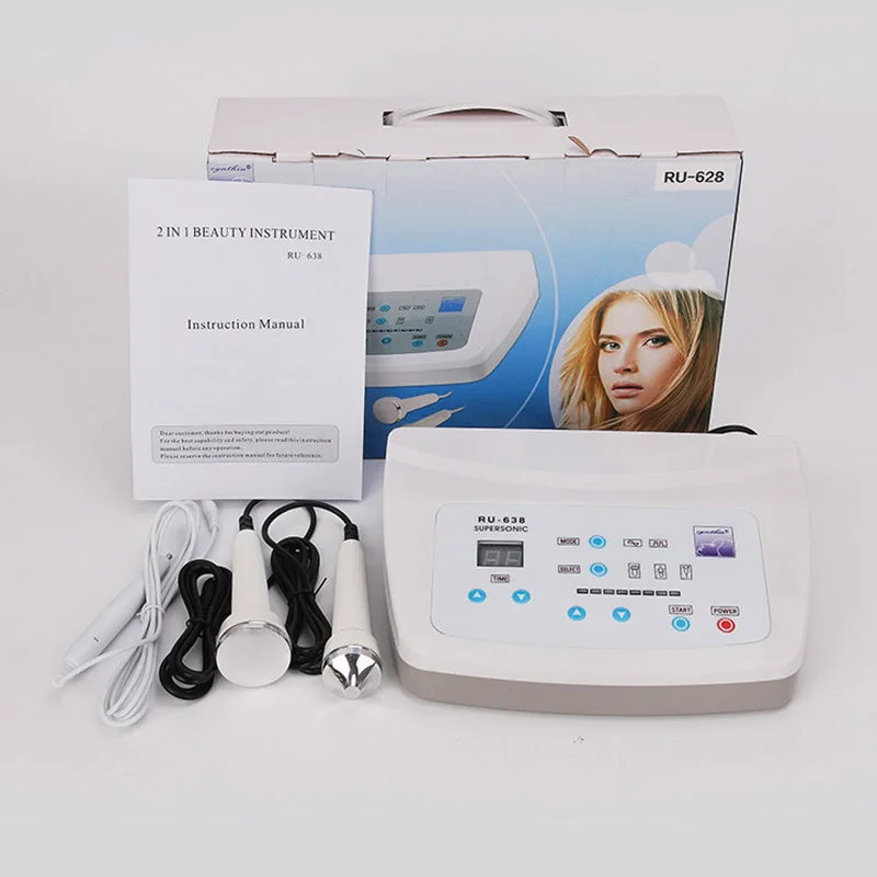 Ultrasonic Facial Machine Skin Care Tools Face and Body Ultrasound Massager Tighten Skin Lifting Detoxification Beauty Device