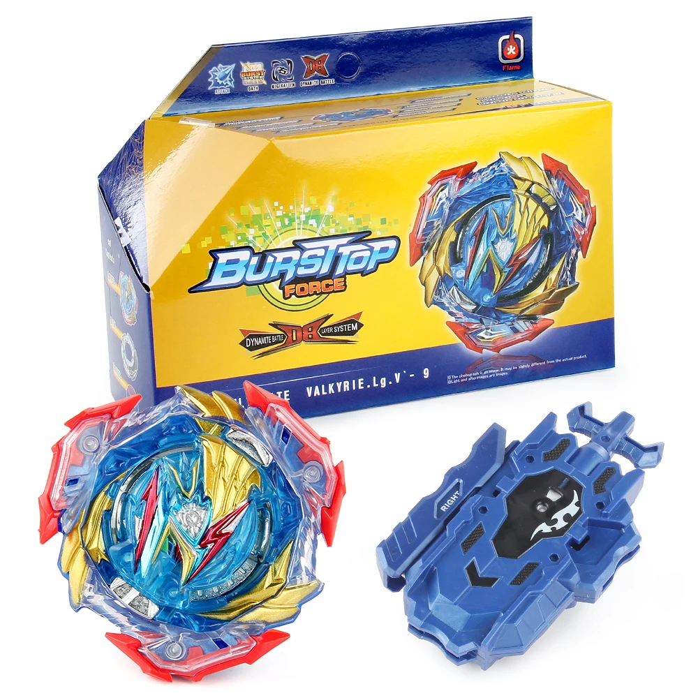 Blayblade Burst B-193 Ultimate Valkyrie Legacy Variable Bey Children Gyro Toy Metal Spinning Battle Top with Left/Right Launcher Blayblade Burst B-193 Ultimate Valkyrie Legacy Variable Bey Children Gyro Toy Metal Spinning Battle Top with Left/Right Launcher