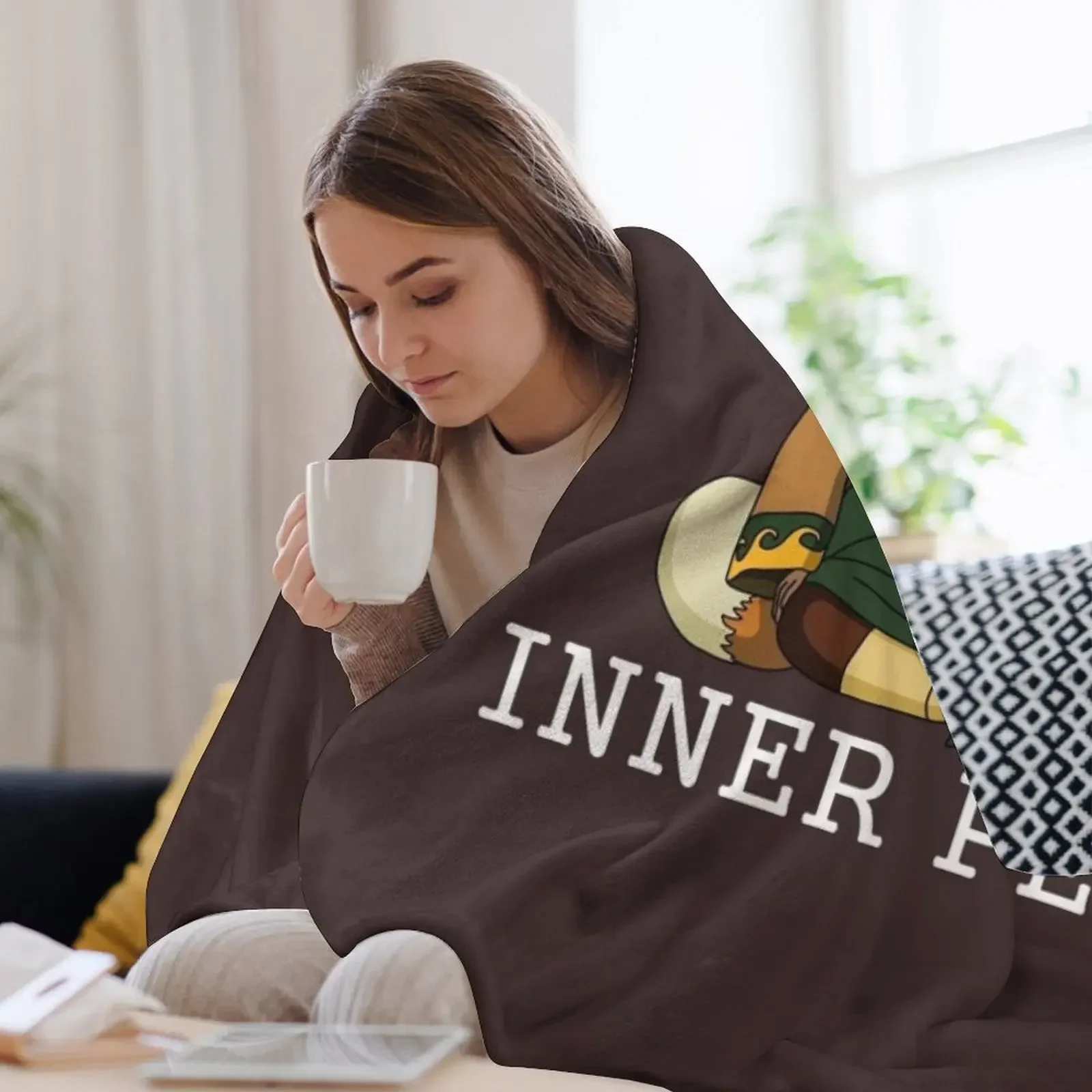 Пушистое одеяло Shifu