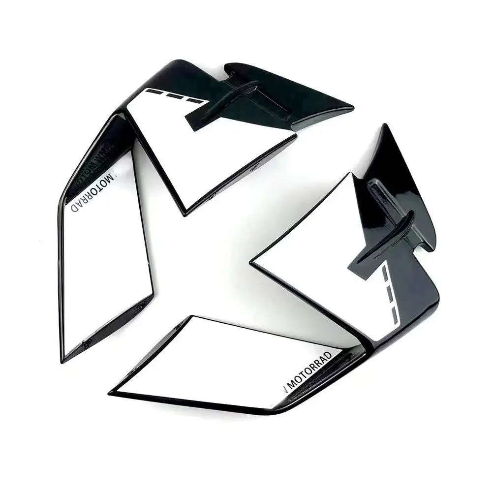 

Для BMW S1000RR M1000RR 2019 2020 2021 2022 ABS углеродное волокно лобовое стекло обтекатель передний аэродинамический спойлер крылышки S 1000RR