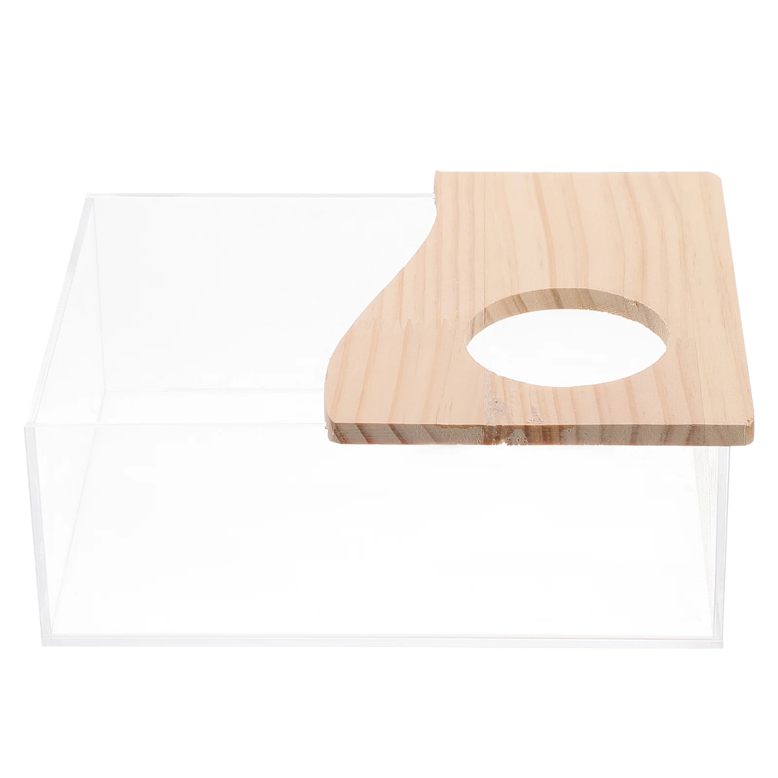 

1Pc Sand Bath Box Bath Container Hamster Hamster Bath House Hamster Sand Bathtub Sand Bath Room