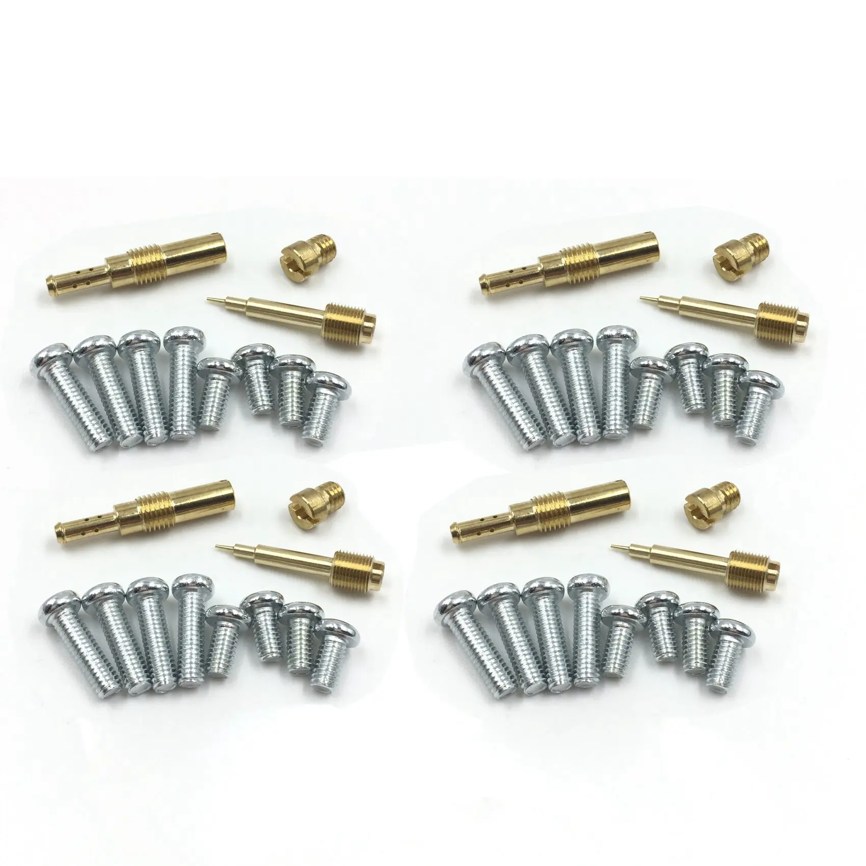 4 комплекта для ремонта карбюратора мотоцикла прокладка сиденья с плавающей