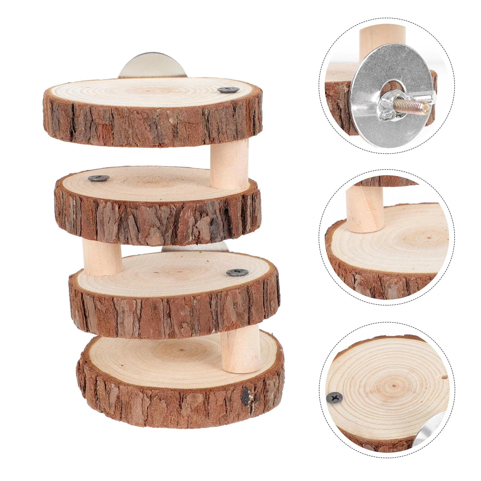 

1pc Creative Durable Simple Convenient Practical Parrot Jumping Station for Home