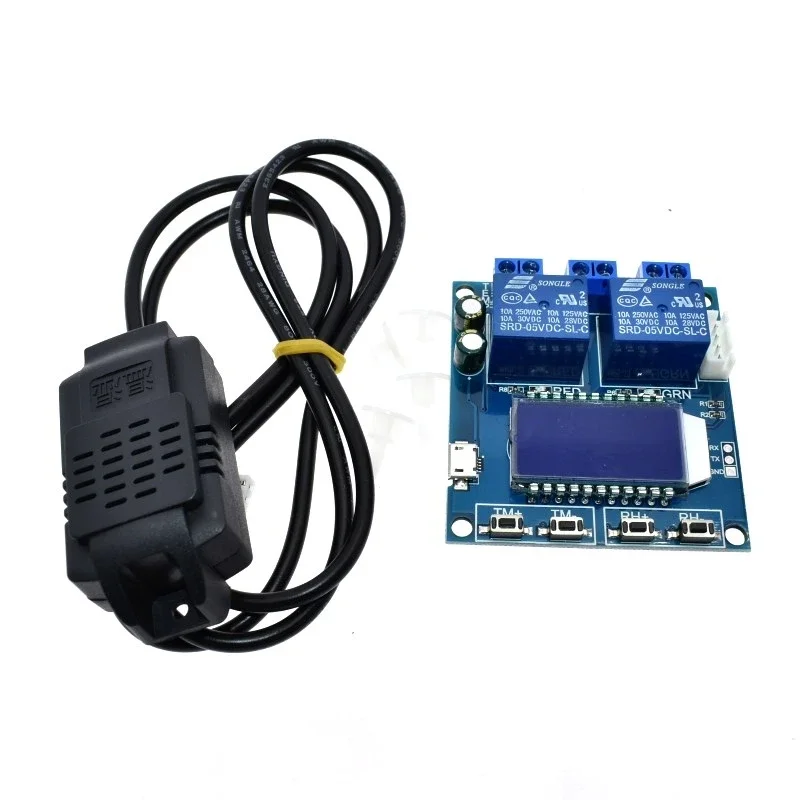 Регулятор температуры и влажности SHT20 постоянный ток 12 В 0-100% относительной