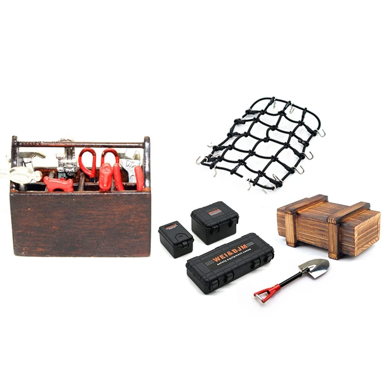 

Набор инструментов для ремонта 1/10 Axial SCX10 TAMIYA C01 RC4WD D90 TF2 и 6 шт.