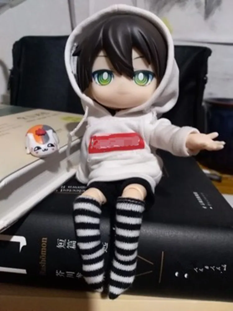 Новинка [5 пар/партия Длинные носки] OB11 длинные носки 1/12 obitsu11 для кукол (подходят