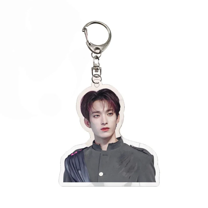 Kpop Idols Mingyu Jeonghan брелок 6 см с принтом персонажей Дверные стороны акриловая